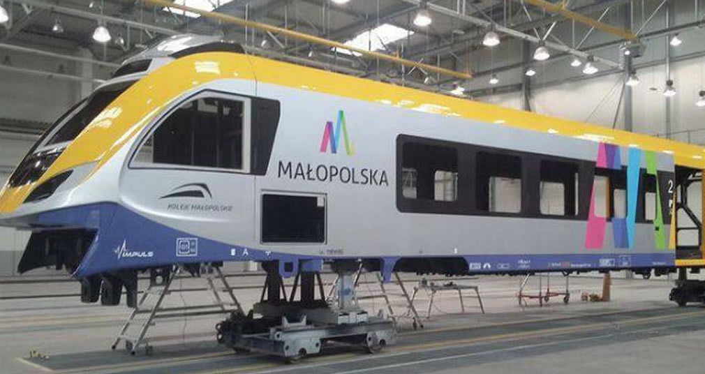 Sądecki NEWAG wyprodukuje 13 nowoczesnych pociągów Impuls dla Kolei Małopolskich – Sprawdź jak będą wyglądały