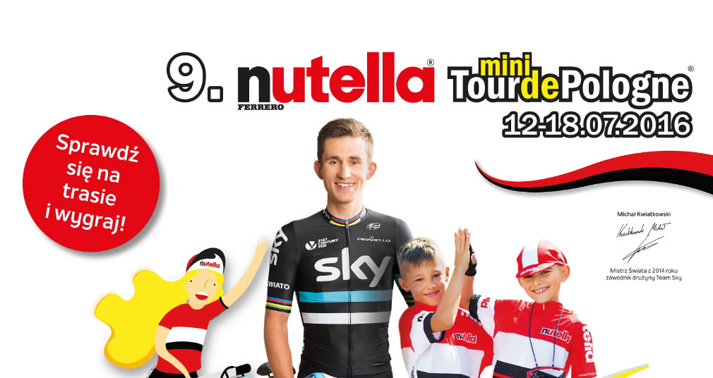 Nutella Mini Tour de Pologne - źródło UM Nowego Sącza
