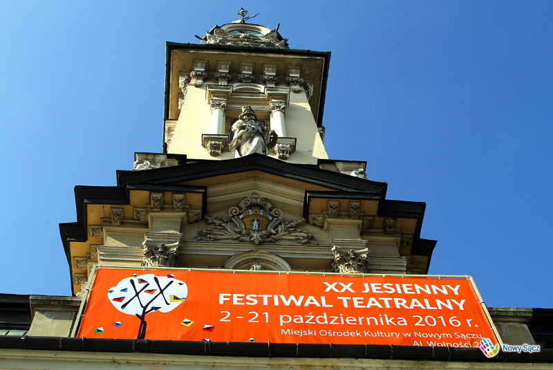 Jubileuszowy XX Jesienny Festiwal Teatralny – fot. www.nowysacz.pl