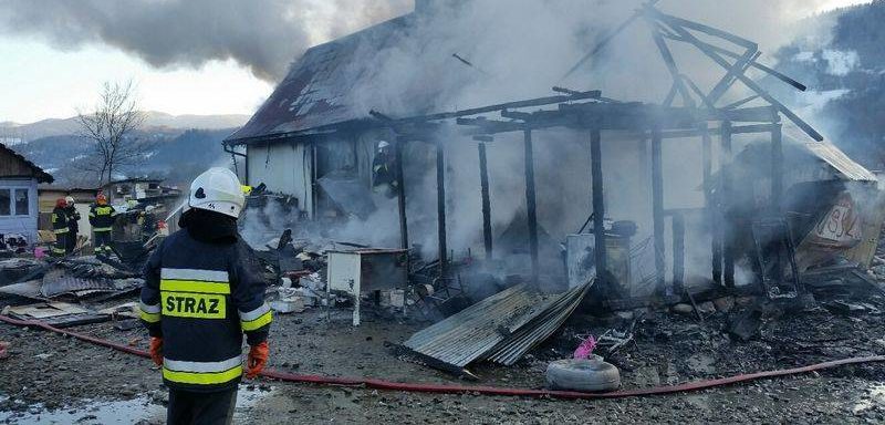 Pożar w Maszkowicach – W ogniu zginęło dwuletnie dziecko
