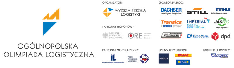Sponsorzy Ogólnopolskiej Olimpiady Logistycznej 2016
