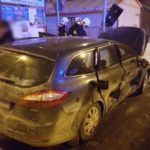 Zderzenie dwóch samochodów osobowych na ul. Węgierskiej