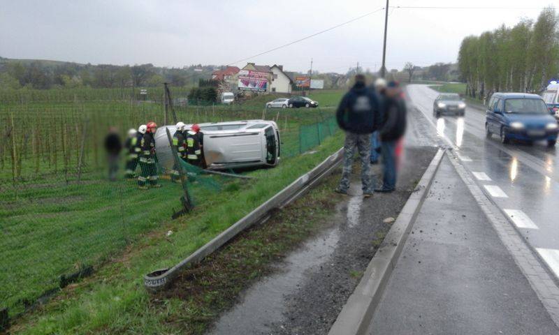 Dwa zdarzenia drogowe na drodze krajowej nr 75 w Bilsku