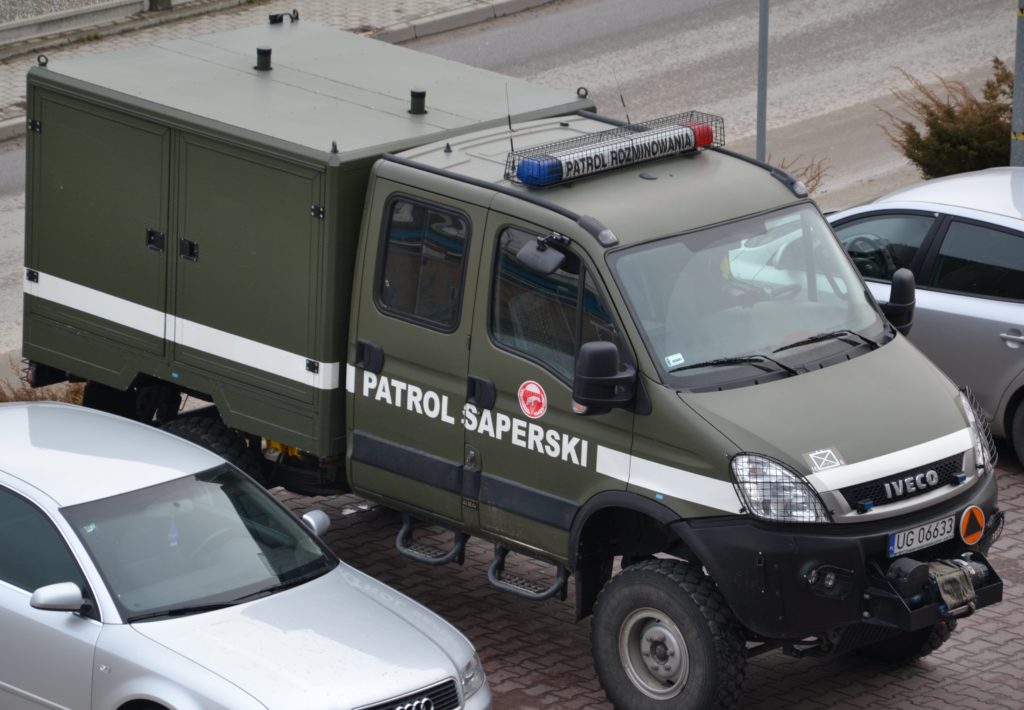 Niewybuch w Marcinkowicach – Policja zabezpieczyła teren