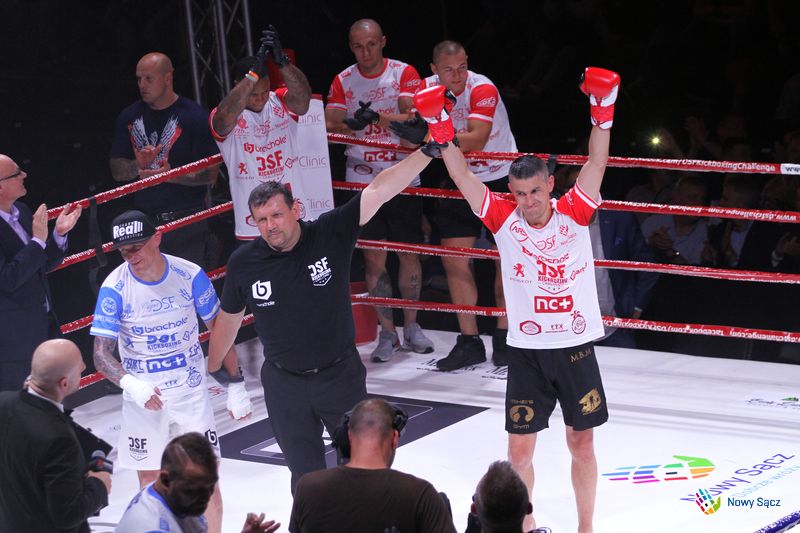 Gala DSF Kickboxing Challenge 10: Dudek wygrywa z Jackiewiczem - Fot. www.nowysacz.pl