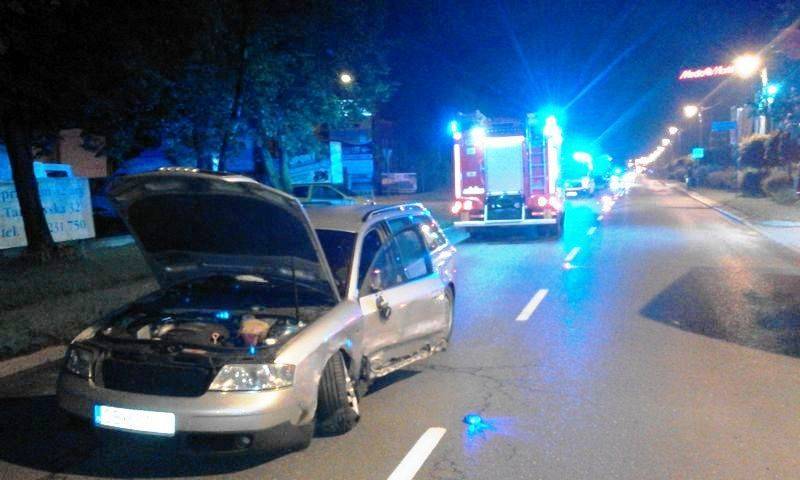 Nowy Sącz: Zderzenie dwóch samochodów osobowych na ul. Tarnowskiej
