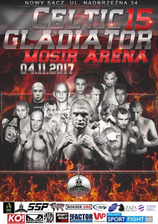 Gala MMA Celtic Gladiator w Nowym Sączu
