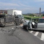 Ptaszkowa: Zderzenie trzech samochodów