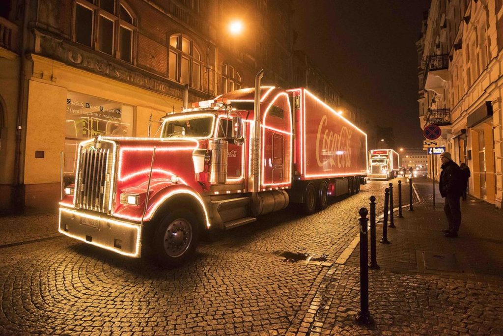 17 Grudnia Świąteczna Ciężarówka Coca-Cola przyjedzie do Nowego Sącza