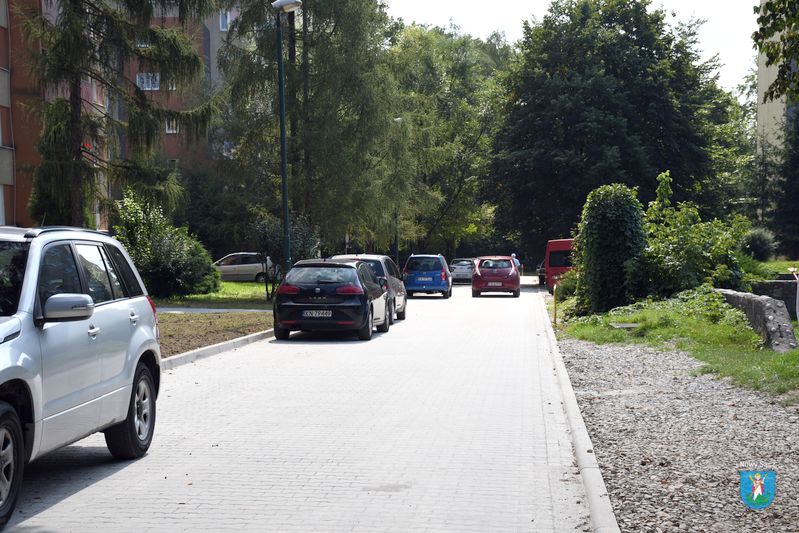 Nowa droga na osiedlu Gołąbkowice - fot. UM NS