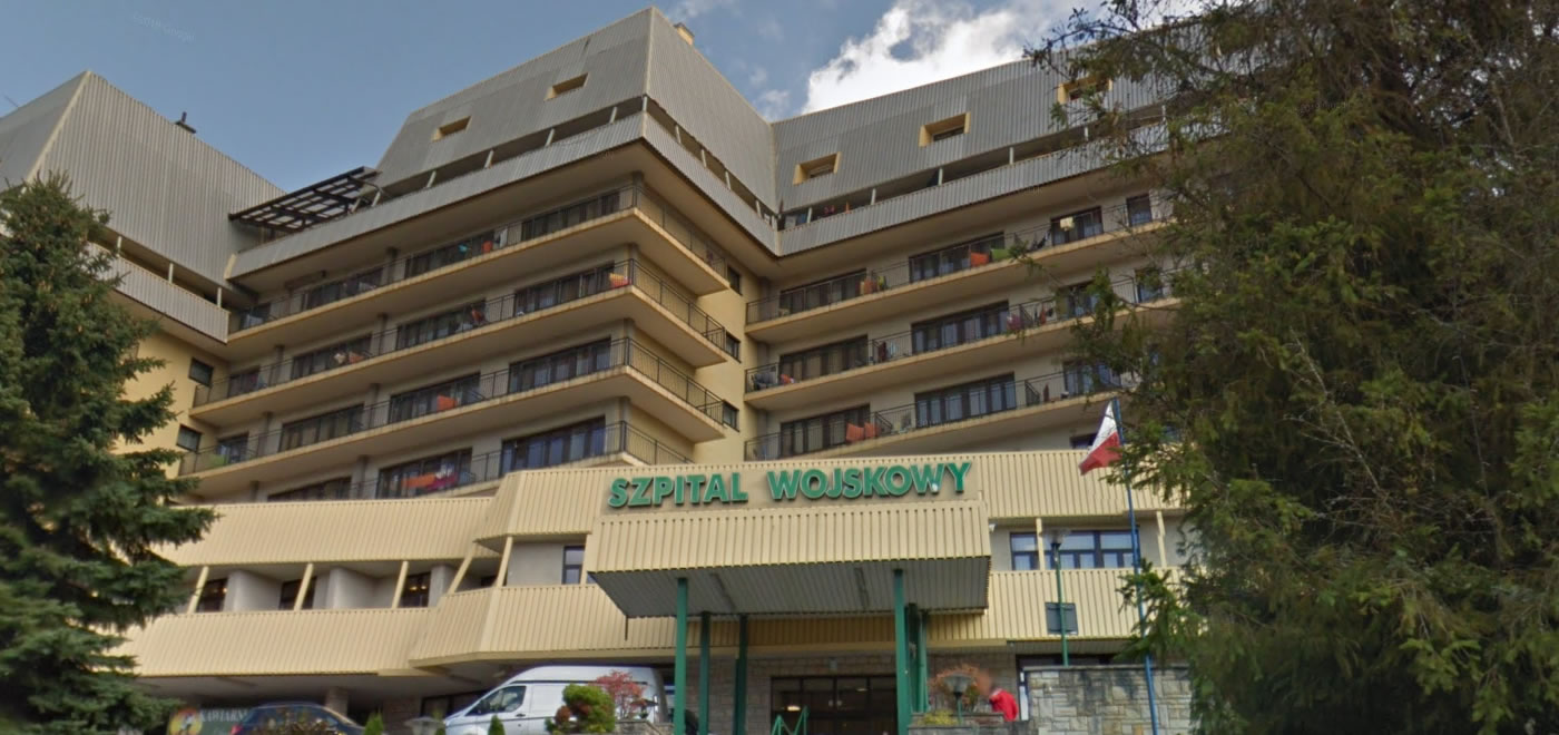 20 Wojskowy Szpital Uzdrowiskowo - Rehabilitacyjny - Fot. google street view