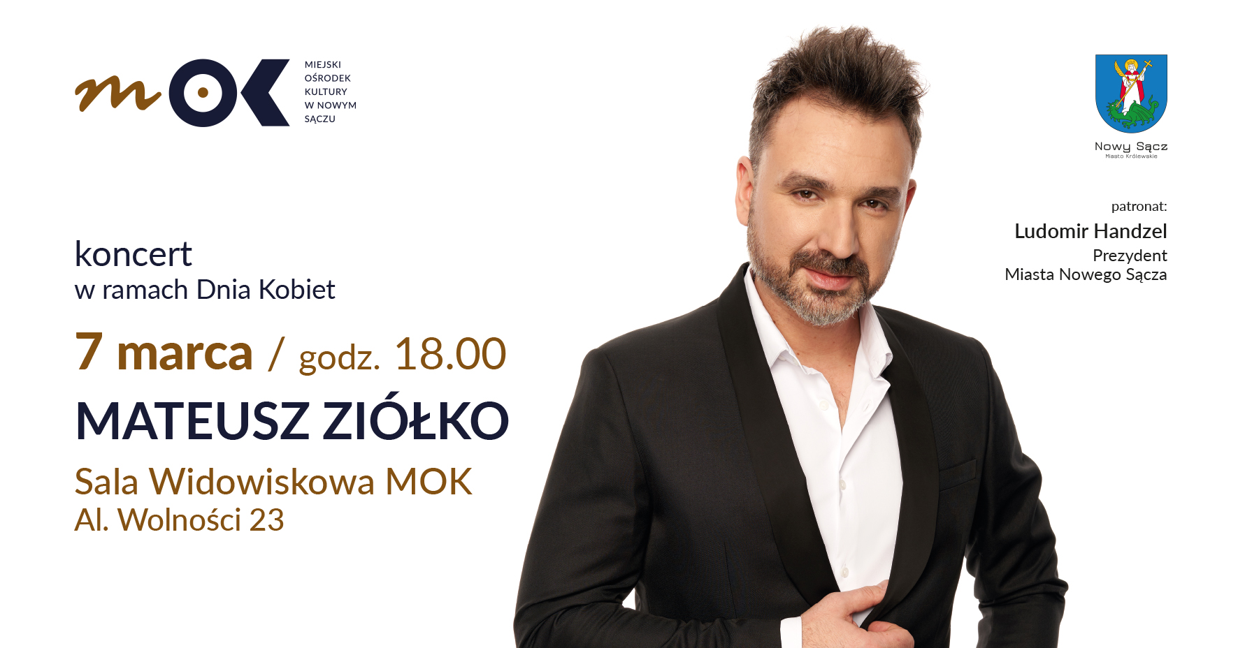 Mateusz Ziółko - Plakat MOK