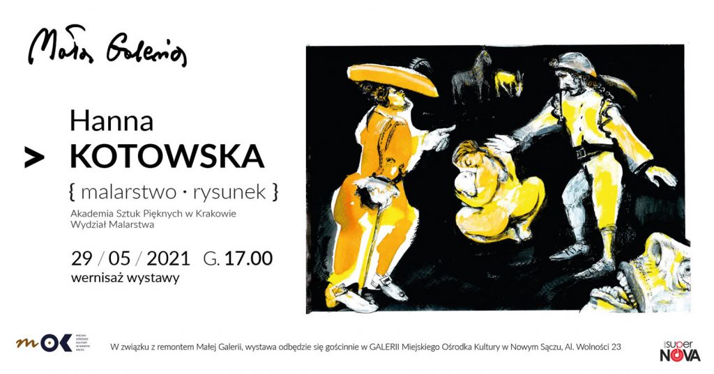 Wernisaż wystawy malarstwa i rysunku Hanny Kotowskiej
