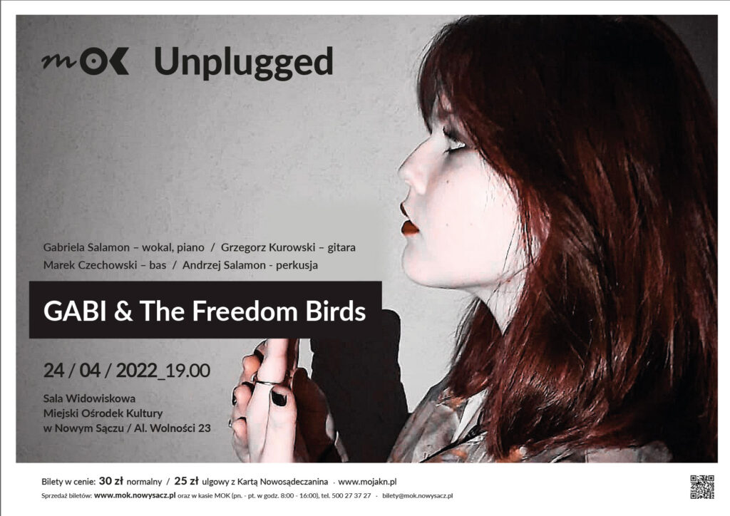 Koncert w MOK: GABI & The Freedom Birds