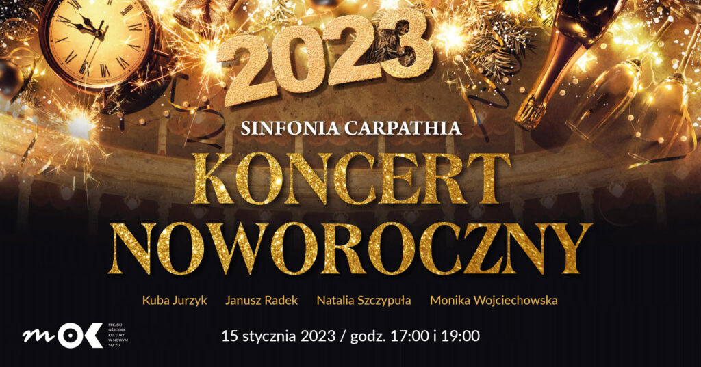 15 stycznia: Koncert Noworoczny w MOK