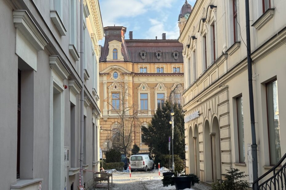 Ratusz w Nowym Sączu - Luty 2026.